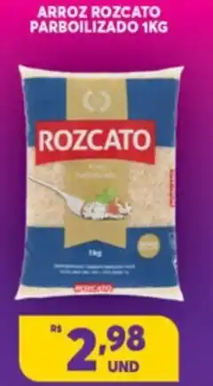 Atacadão Centro Sul Arroz Rozcato Parboilizado 1kg oferta