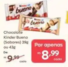 Barbosa Supermercados Chocolate Kinder Bueno oferta