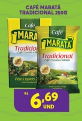Atacadão Centro Sul Cafe Marata Tradicional 250g oferta