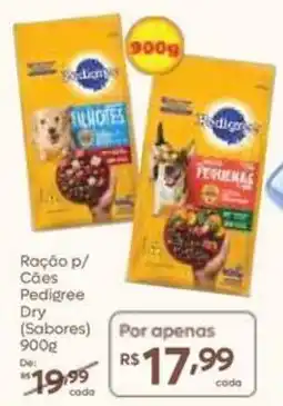Barbosa Supermercados Ração p/ Cães Pedigree Dry (Sabores) oferta