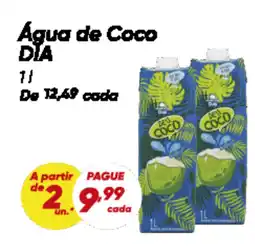 Dia Água de Coco DIA oferta