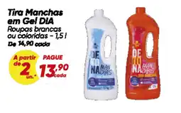 Dia Tira Manchas em Gel DIA Roupas brancas ou coloridas oferta