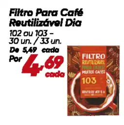 Dia Filtro Para Café Reutilizável Dia oferta