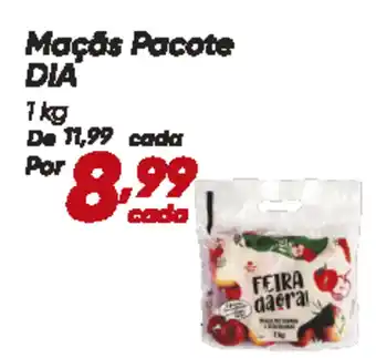 Dia Maçãs Pacote DIA oferta