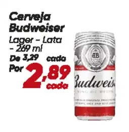 Dia Cerveja Budweiser oferta