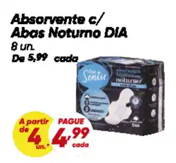 Dia Absorvente c/ Abas Noturno DIA oferta