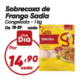 Dia Sobrecoxa de Frango Sadia Congelada oferta