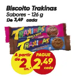 Dia Biscoito Trakinas Sabores oferta