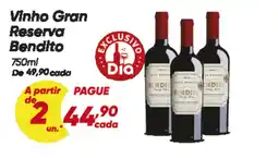 Dia Vinho Gran Reserva Bendito oferta