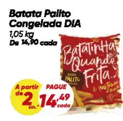 Dia Batata Palito Congelada DIA oferta