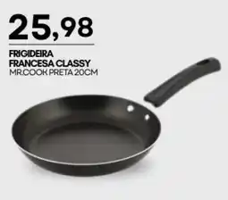 Mercadão Atacadista Frigideira francesa classy mr.cook preta 20cm oferta