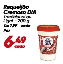 Dia Requeijão Cremoso DIA oferta