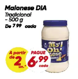 Dia Maionese DIA Tradicional oferta
