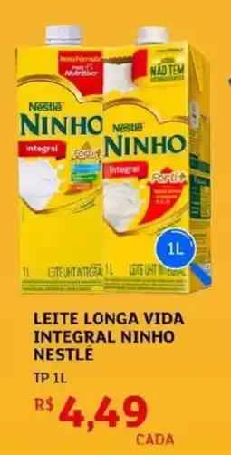 Assaí Atacadista Leite longa vida integral ninho nestlé oferta