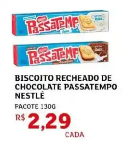 Assaí Atacadista Biscoito recheado de chocolate passatempo nestlé oferta