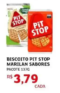 Assaí Atacadista Biscoito pit stop marilan sabores oferta