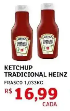 Assaí Atacadista Ketchup tradicional heinz frasco oferta
