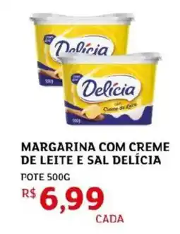 Assaí Atacadista Margarina com creme de leite e sal delícia oferta