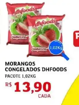 Assaí Atacadista Morangos congelados dhfoods oferta
