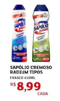 Assaí Atacadista Sapólio cremoso radium tipos oferta