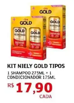 Assaí Atacadista Kit niely gold tipos oferta