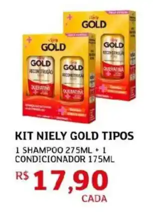 Assaí Atacadista Kit niely gold tipos oferta