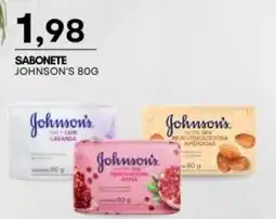 Mercadão Atacadista SABONETE JOHNSON'S oferta