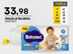 Mercadão Atacadista Fralda ultra mega babysec oferta