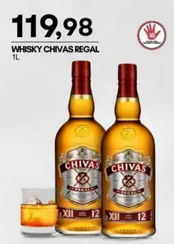 Mercadão Atacadista Whisky chivas regal oferta