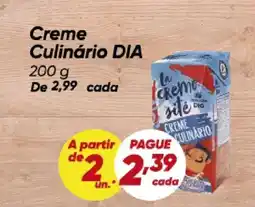 Dia Creme Culinário DIA oferta
