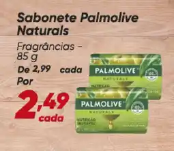 Dia Sabonete Palmolive Naturals Fragrâncias oferta