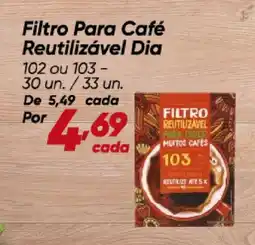 Dia Filtro Para Café Reutilizável Dia oferta