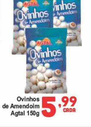 Rede Super Compras Ovinhos De Amendoim Agtal oferta