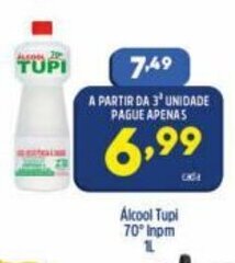 Arena Atacado Alcool Tupi 70 Inpm 1L oferta