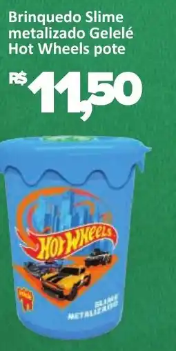 Supermercados Savegnago Brinquedo Slime metalizado Gelelé Hot Wheels pote oferta