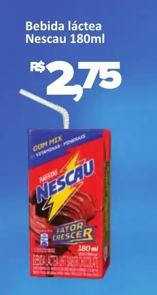 Supermercados Savegnago Bebida láctea Nescau oferta