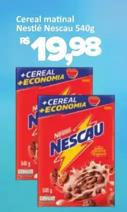 Supermercados Savegnago Cereal matinal Nestlé Nescau oferta