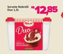 Supermercados Savegnago Sorvete Nobrelli Duo oferta