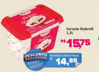 Supermercados Savegnago Sorvete Nobrelli oferta