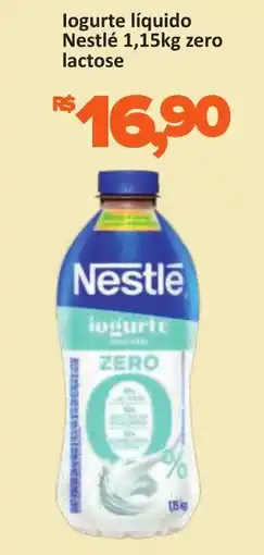 Supermercados Savegnago logurte líquido Nestlé zero lactose oferta