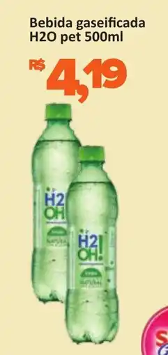 Supermercados Savegnago Bebida gaseificada H2O pet oferta