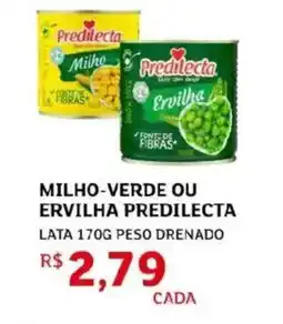 Assaí Atacadista Milho-verde ou ervilha predilecta lata peso drenado oferta