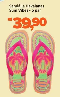 Supermercados Savegnago Sandália Havaianas Sum Vibes-o par oferta