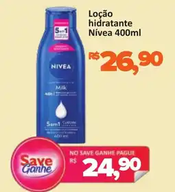 Supermercados Savegnago Loção hidratante Nívea oferta