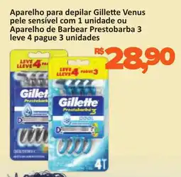 Supermercados Savegnago Aparelho para depilar Gillette Venus pele sensível oferta