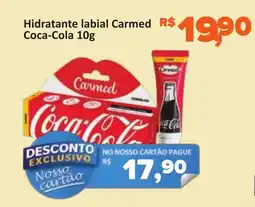 Supermercados Savegnago Hidratante labial Carmed Coca-Cola oferta