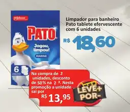 Supermercados Savegnago Limpador para banheiro Pato tablete efervescente oferta