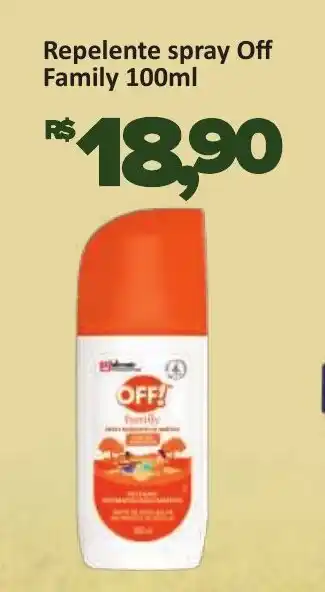 Supermercados Savegnago Repelente spray Off Family oferta
