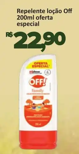 Supermercados Savegnago Repelente loção Off oferta