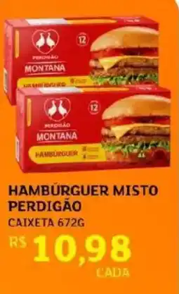 Assaí Atacadista Hamburguer misto perdigão oferta